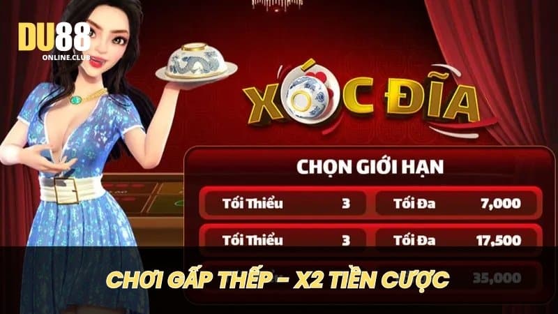 Chơi Xóc Đĩa Tứ Linh Du88 gấp thếp