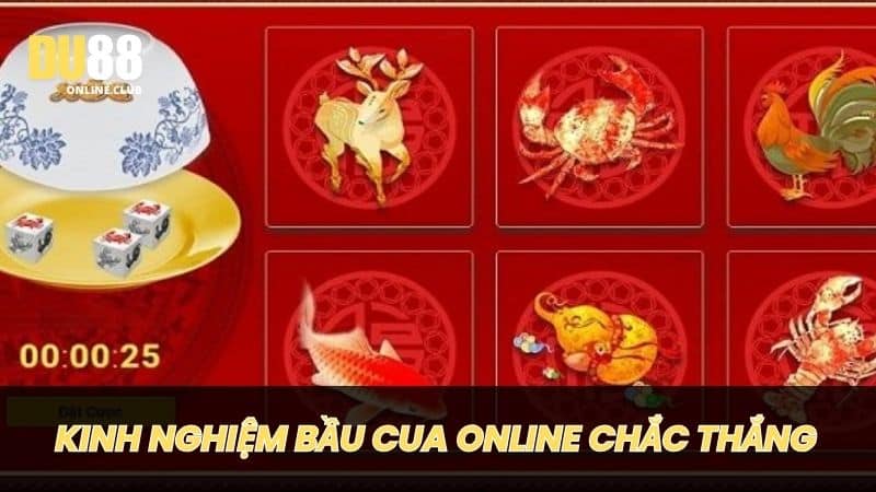 Kinh nghiệm giúp chơi Bầu Cua Online chắc thắng