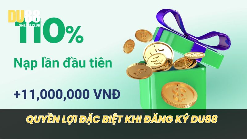 Quyền lợi đặc biệt khi đăng ký thành viên tại nhà cái